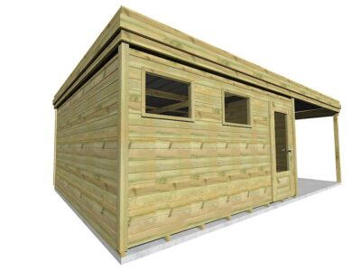 Pool-House avec plancher