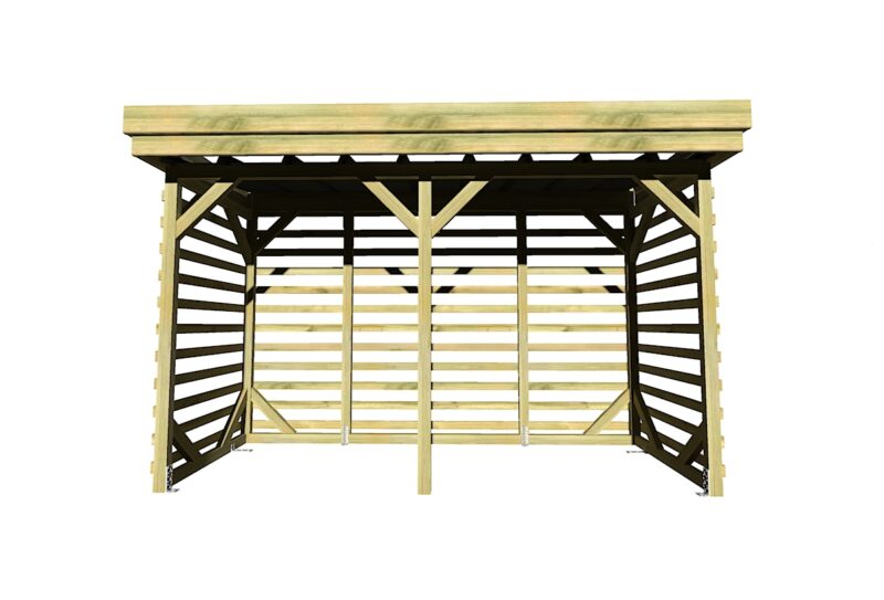 ABRI Bûches traité Autoclave
