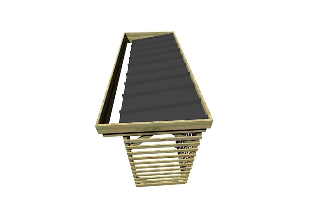 D’un aspect contemporain, la couverture en bac acier s’adapte parfaitement à de nombreuses configurations pour votre abri bûches. C’est une structure légère, couramment utilisée pour les toitures arrondies et pour les toitures à faible pente. C’est également un choix de premier ordre pour bénéficier d’une grande durabilité. Ainsi, vous bûches sont préservées des intempéries et vous optimisez le temps de séchage. Découvrez quelle couverture pour un abri bûches pour votre abri.