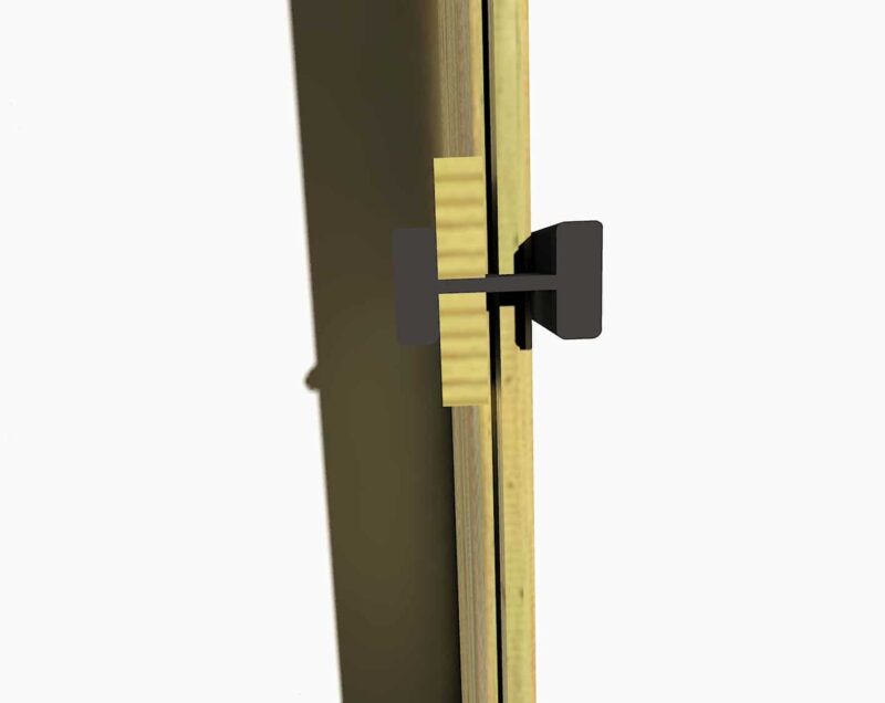 Clôture Pin Sylvestre Traité Autoclave Vert