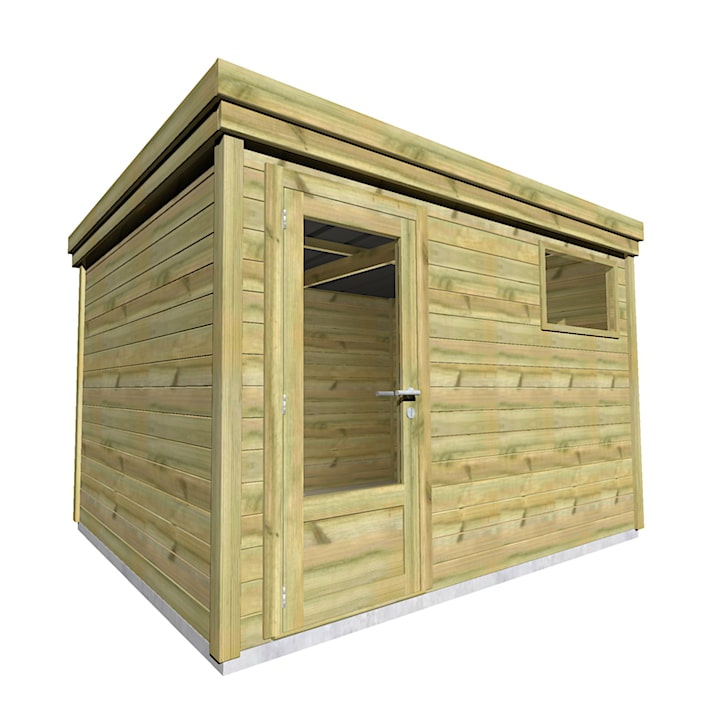 Abri de Jardin – 3,56×2,91m – Porte & Fenêtre – Surface : 10,4m2 | 2 329,90€
