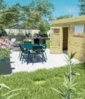 Configurez le votre Téléchargez la notice de montage Positionnez ce modèle en réalité augmentée dans votre jardin. Flashez ce QR-code ou restez appuyé si vous êtes déjà sur mobile