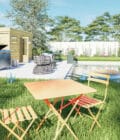 Configurez le votre Téléchargez la notice de montage Positionnez ce modèle en réalité augmentée dans votre jardin. Flashez ce QR-code ou restez appuyé si vous êtes déjà sur mobile