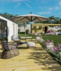 Configurez le votre Téléchargez la notice de montage Positionnez ce modèle en réalité augmentée dans votre jardin. Flashez ce QR-code ou restez appuyé si vous êtes déjà sur mobile
