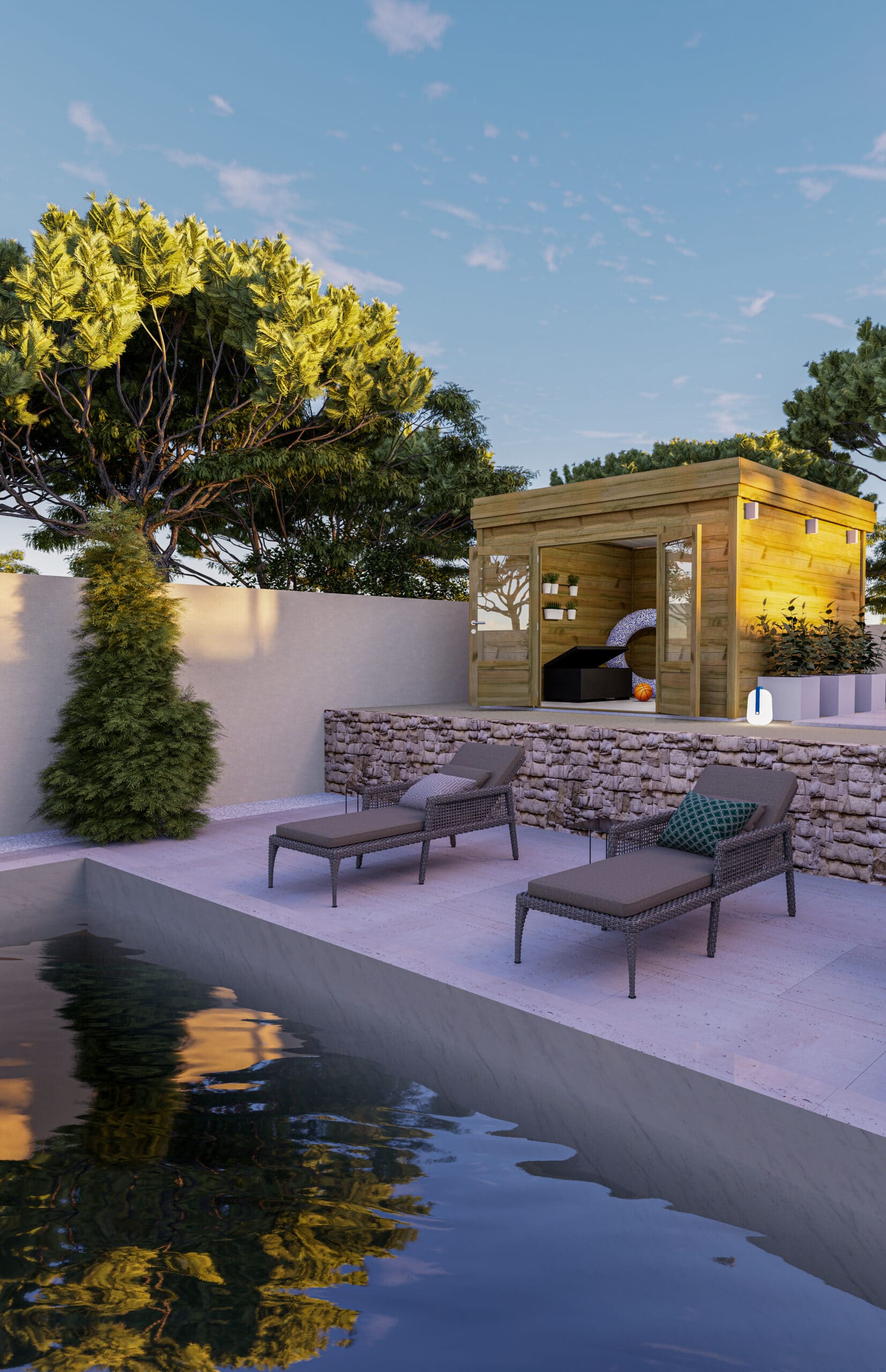 Pour aménager son jardin, pourquoi ne pas utiliser une clôture, un abri bûches ou un abri de jardin ? En effet, ce sont des éléments à la fois fonctionnels et esthétiques qui viendront littéralement terminer votre extérieur.