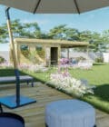 Configurez le votre Téléchargez la notice de montage Positionnez ce modèle en réalité augmentée dans votre jardin. Flashez ce QR-code ou restez appuyé si vous êtes déjà sur mobile
