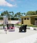 Configurez le votre Téléchargez la notice de montage Positionnez ce modèle en réalité augmentée dans votre jardin. Flashez ce QR-code ou restez appuyé si vous êtes déjà sur mobile