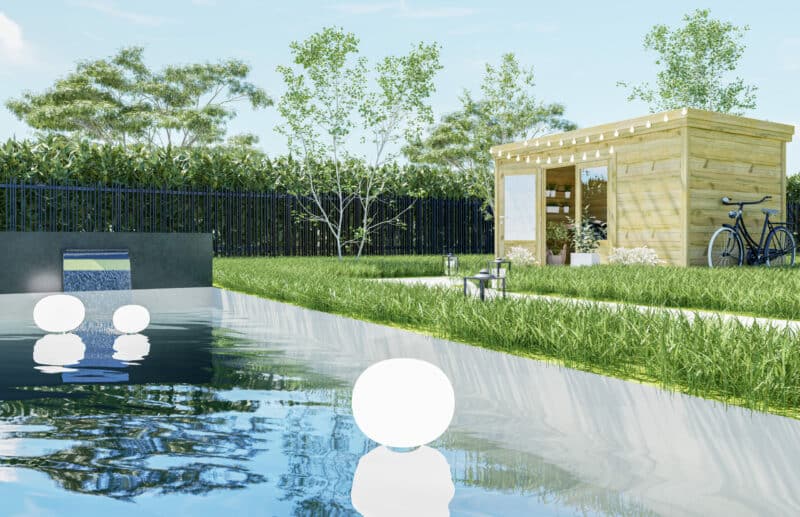 Configurez le votre Téléchargez la notice de montage Positionnez ce modèle en réalité augmentée dans votre jardin. Flashez ce QR-code ou restez appuyé si vous êtes déjà sur mobile