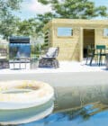 Configurez le votre Téléchargez la notice de montage Positionnez ce modèle en réalité augmentée dans votre jardin. Flashez ce QR-code ou restez appuyé si vous êtes déjà sur mobile