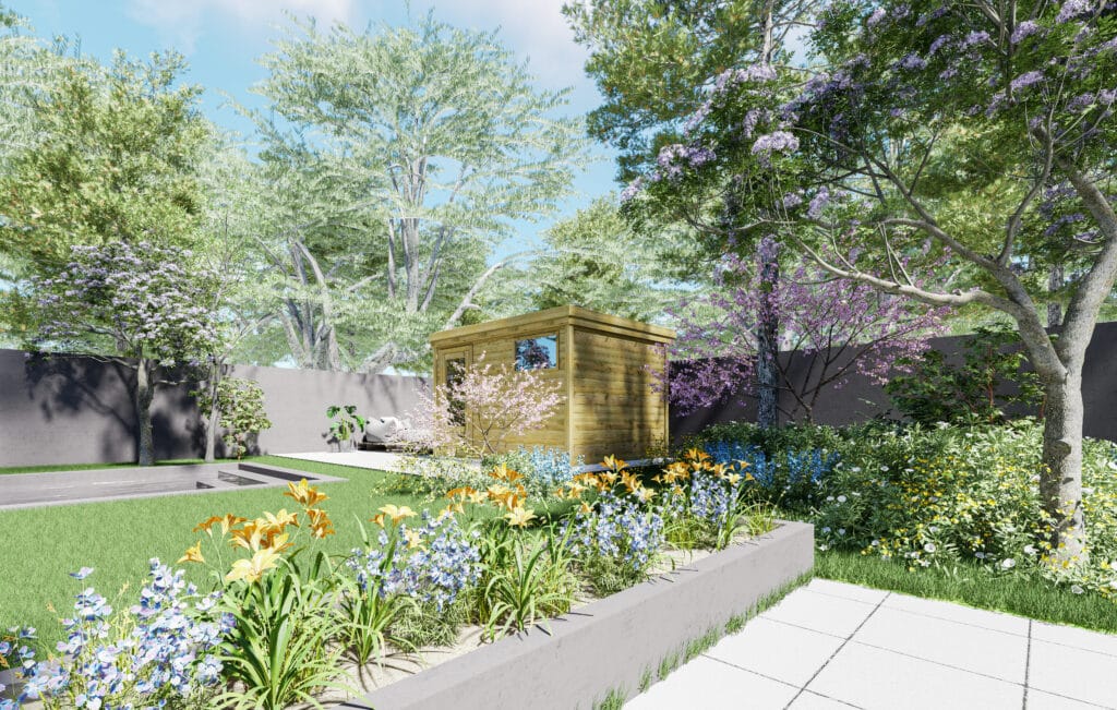 abri de jardin en bois - zoom produit