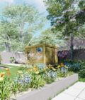 abri de jardin en bois - zoom produit