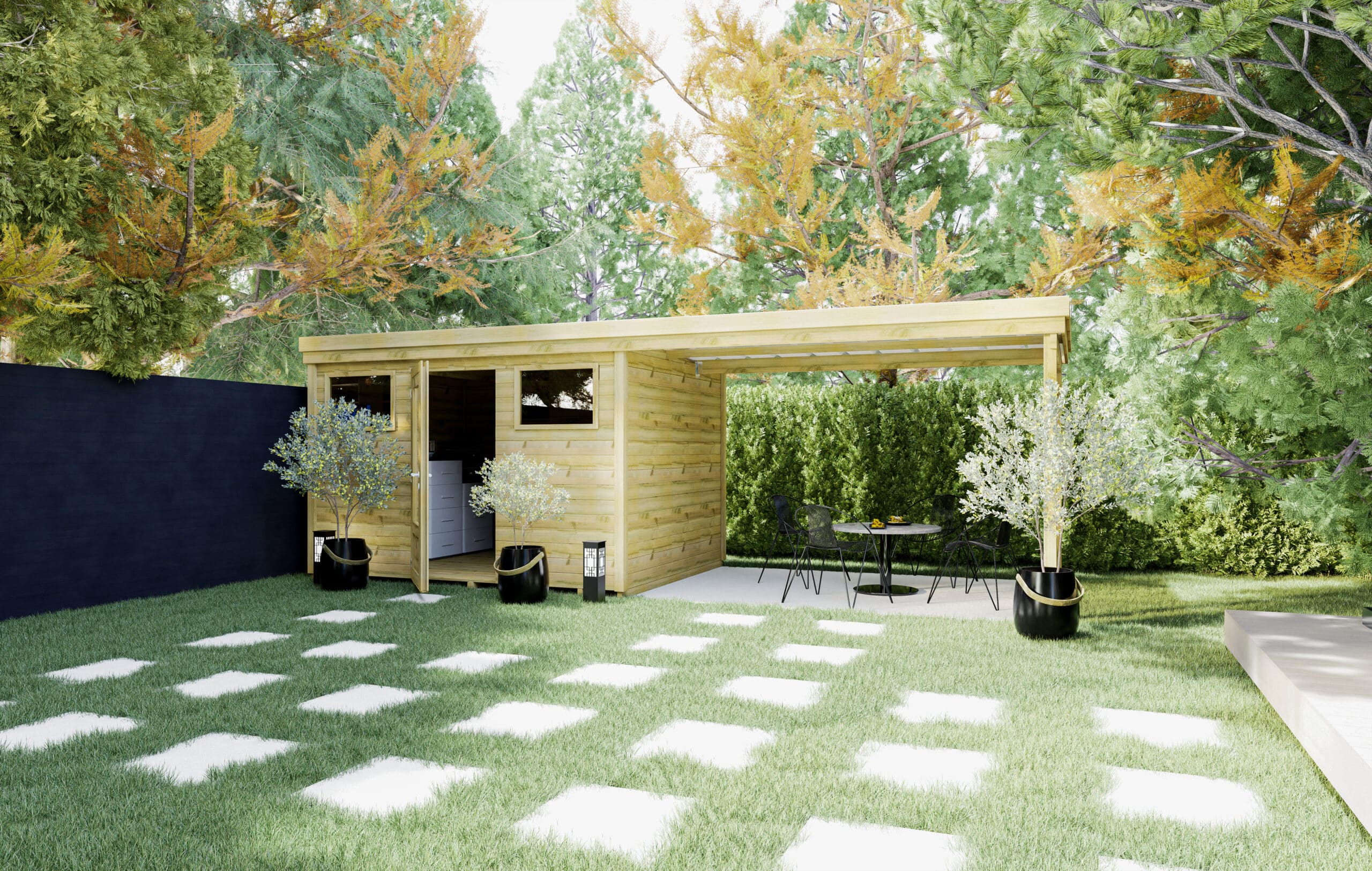 Vous désirez certainement profiter pleinement de votre extérieur et pour cela il est absolument primordial de moderniser votre espace extérieur comme il se doit. Alors si vous avez besoin d’un abri de jardin, misez directement sur une configuration haut de gamme, vous garantissant une excellente durabilité et un esthétisme qui sera au rendez-vous. Avec Abri Français, vous ne serez pas déçu du résultat, bien au contraire, c’est une excellente opportunité de moderniser votre extérieur. L’Abri Français se caractérise par sa toiture plate, signe d’une architecture dans l’air du temps.