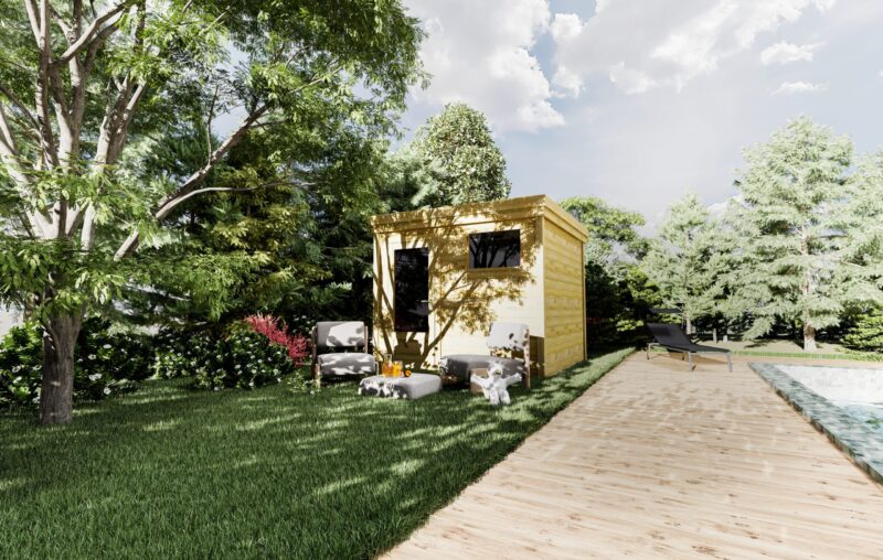 Configurez le votre Téléchargez la notice de montage Positionnez ce modèle en réalité augmentée dans votre jardin. Flashez ce QR-code ou restez appuyé si vous êtes déjà sur mobile