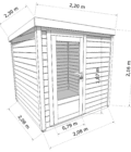 Téléchargez la notice de montage Positionnez ce modèle en réalité augmentée dans votre jardin. Scannez ce QR-code ou maintenez votre doigt dessus si vous êtes déjà sur mobile   LIVRÉ EN 5 JOURS Ce modèle est en stock avec un délai de livraison de 5 jours ouvrés. Merci de ne pas tenir compte de la date indiquée dans le suivi de commande.