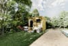 abri de jardin en bois, nature, été, soleil, démontés et déplacés les abris