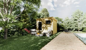 Démontés et déplacés : les abris de jardin en bois peuvent-ils vraiment l’être ?