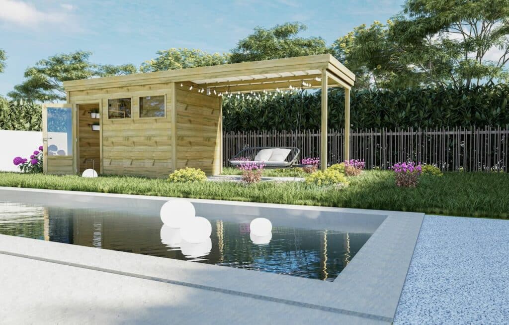 Un abri de jardin, souvent utilisé pour le stockage d’outils ou comme espace de rangement, peut devenir bien plus qu’une simple cabane grâce à l’ajout d’une extension en bois. Cette solution modulaire permet d’adapter l’abri à vos besoins spécifiques tout en conservant l’esthétique naturelle et chaleureuse du bois. Que ce soit pour créer un espace de travail, une pièce de loisirs ou un coin de détente, une extension en bois offre de nombreuses possibilités pour optimiser votre extérieur. Voici comment elle peut transformer votre abri en un espace polyvalent et fonctionnel.
