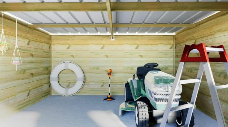 5 options efficaces pour isoler le toit d’un abri de jardin