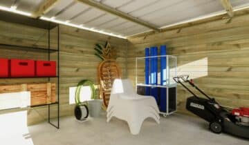 Maximiser l’utilisation de l’espace à l’intérieur de l’abri de jardin ?
