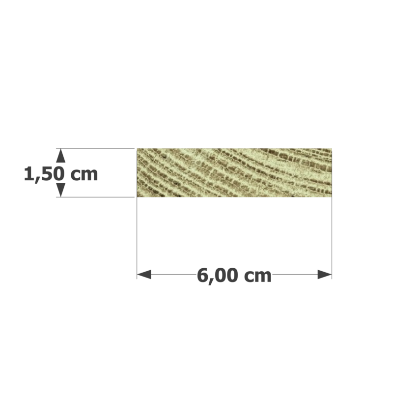 👉 Optez pour une latte en pin sylvestre 16x60 mm autoclave vert classe 4 pour vos aménagements et finitions bois ! 💪