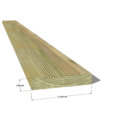 👉 Optez pour une terrasse robuste et esthétique avec notre lame en pin sylvestre 27x145 mm autoclave vert classe 4 ! 💪