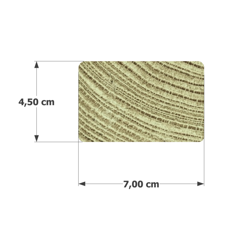 👉 Optez pour un chevron robuste et durable avec notre section 45x70 mm en pin sylvestre autoclave vert classe 4 ! 💪