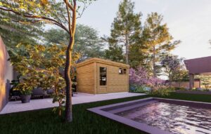 Abri de jardin en bois, jardin, nature, devenez prestataire, service de pose, abri français