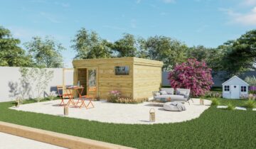 Quelle toiture choisir pour un abri de jardin bien protégé du soleil ?