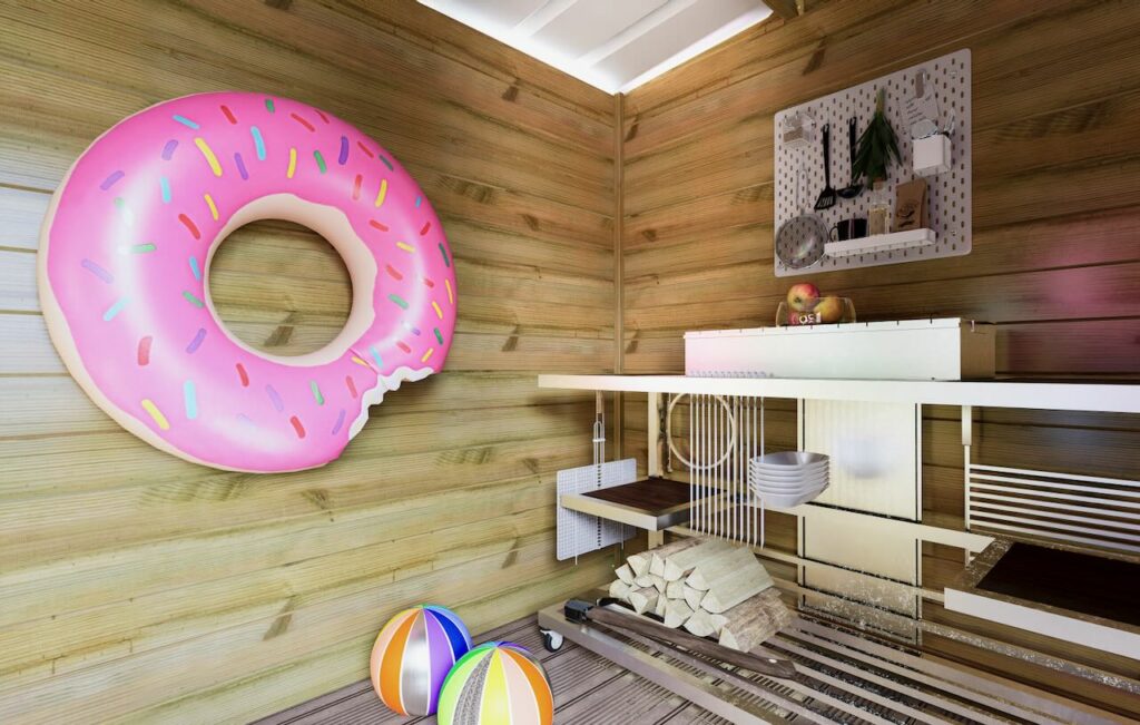 aménager un abri de jardin intérieur
