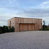 Garage en bois